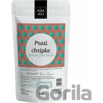 Pureway PROTI CHRÍPKE sypaná zmes bylín 40 g