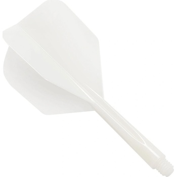 Letky s násadkou Condor Plain No6, biele 33 mm