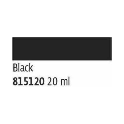 Javana Kontura na hedvábí 20ml 5120 Black – Zboží Dáma
