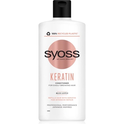 Syoss Intense Keratin балсам за крехка и стресирана коса 440ml