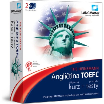 LANGMASTER ANGLIČTINA THE HEINEMANN TOEFL