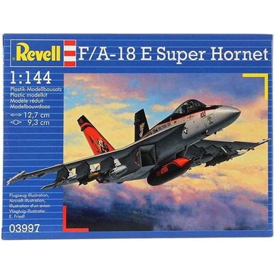 Revell McDonnell Douglas /Northrop F/A 18E Super Hornet Model Set lietadla 1:144 63 dielov