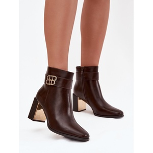 Step in style Дамски боти с ток модел 220693 Step in style