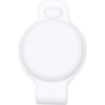 JC Силиконов държач за каишки за домашни любимци за Apple AirTag - JC AirTag Pet Collar Back Clip (бял)