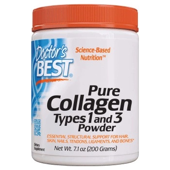 Doctor’s Best Kolagen prášek Typ I & III 200 g