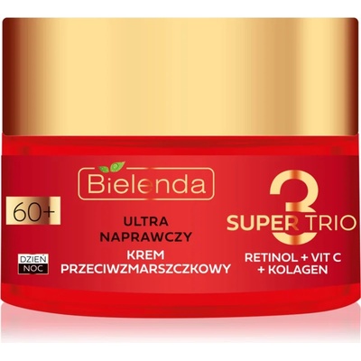 Bielenda Super Trio коригиращ крем против бръчки 60+ 50ml