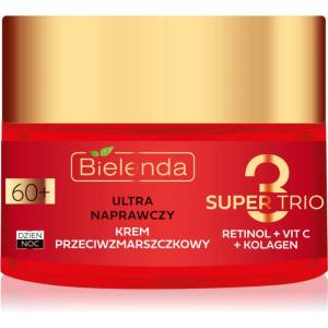 Bielenda Super Trio коригиращ крем против бръчки 60+ 50ml