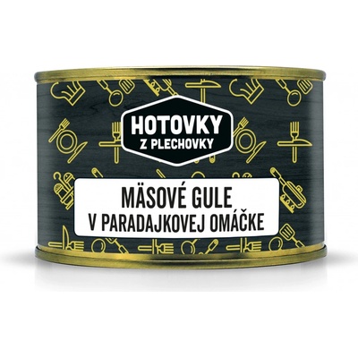 Hotovky z plechovky Mäsové gule v paradajkovej omáčke 400 g