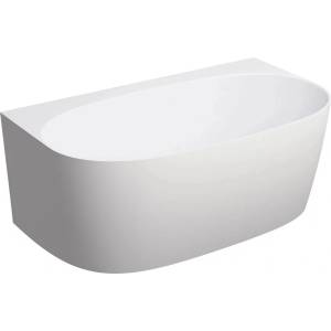 Omnires Свободностояща вана Omnires Valencia M+ BTW, композит, бял мат, 148x86 см (VALENCIA148WPBM)