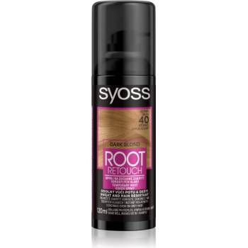 Syoss Root Retoucher тонираща боя за израстнали корени в спрей цвят Dark Blonde 120ml