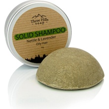 Three Hills Soap pevný šampon Kopřiva a Levandule 70 g