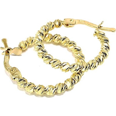 Glare zlaté náušnice 783