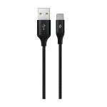 Ttec Кабел AlumiCable XL Type C 2.0 Charge/Data 2m - Черен