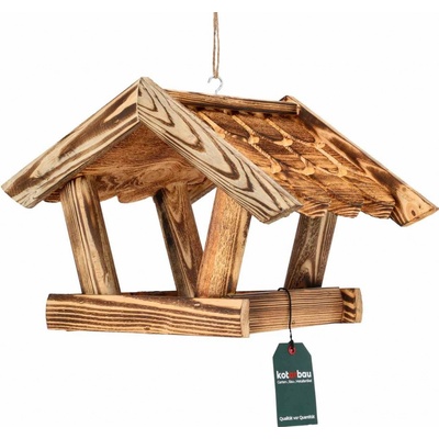 Trixie Venkovní krmítko Natural Living závěsné přírodní dřevo 32x23x20 cm