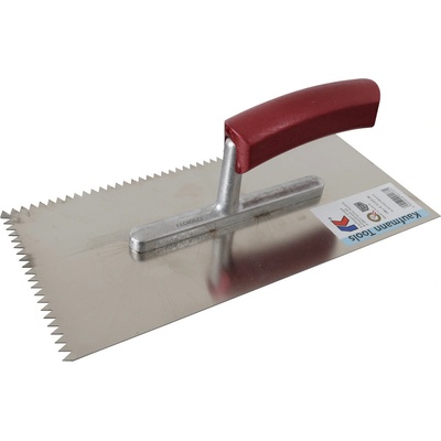 Kaufmann Zubové hladítko 280x130mm, špičatý zub 6mm