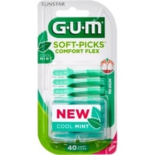 GUM soft picks comfort flex regular mezizubni kartáčky 40 ks