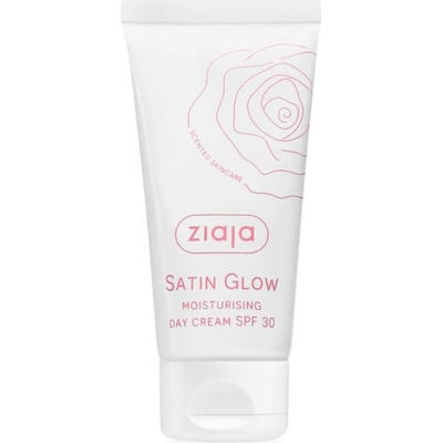 Ziaja Satin Glow Moisturising Day Cream хидратиращ дневен крем SPF 30 50ml