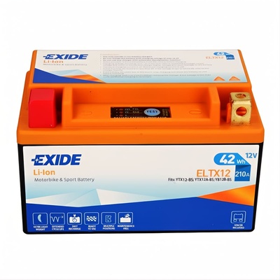 Exide Li-Ion 4Ah 210A left+ ELTX12