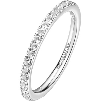 Brosway strieborný prsteň Fancy Infinite White FIW74