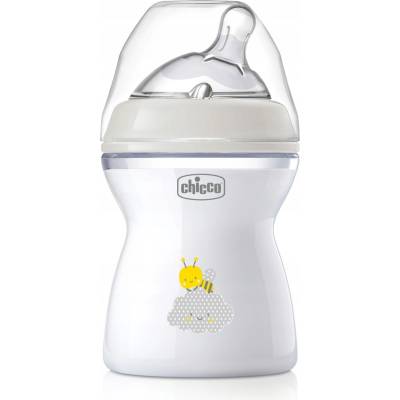 Chicco Láhev NaturalFeeling Plastová průhledná 250 ml