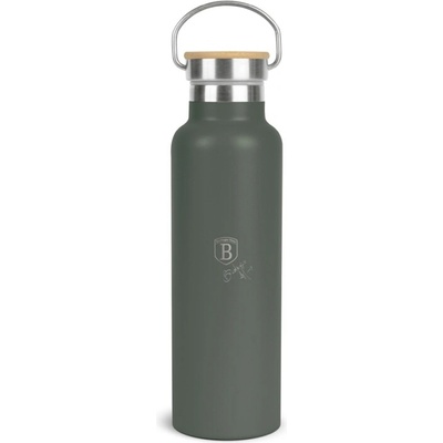 Berlingerhaus Termoska fľaša s dvojitou stenou nerez 600 ml Matte Green