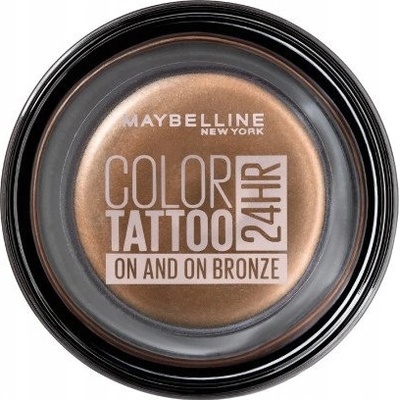 Maybelline Eye Studio Color Tattoo 24hr 35 On And On Bronze oční stíny 4 ml – Zbozi.Blesk.cz