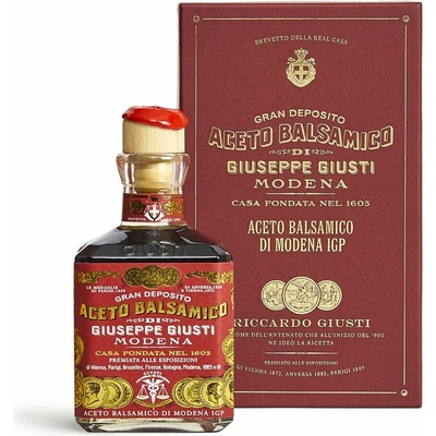 GIUSTI Modena 1605 Balzamikový ocot 3 GOLD MEDALS CUBICA 250 ml