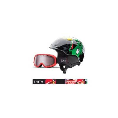 Helma + brýle Smith ZOOM JR/GAMBLER Angry Birds velikost YM