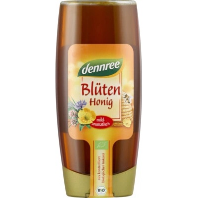 Dennree Med květový jemně aromatický 700g bio BIO VEGETARIAN