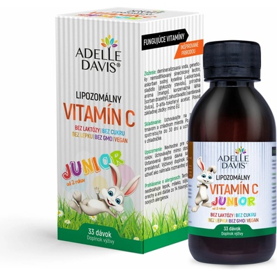 Adelle Davis Lipozomálny vitamín C JUNIOR 3+ 100 ml