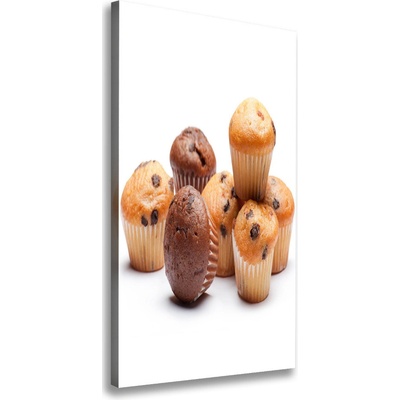 Vertikálny foto obraz na plátne do obývačky Bábovky 50x100 cm