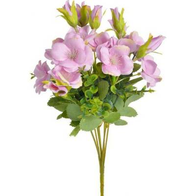 Umělá Jícnovka buket - fialovo-růžová