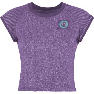 E9 Дамска тениска E9 Women's Audrey T-shirt - Wisteria - размер L (916-6032-0415)