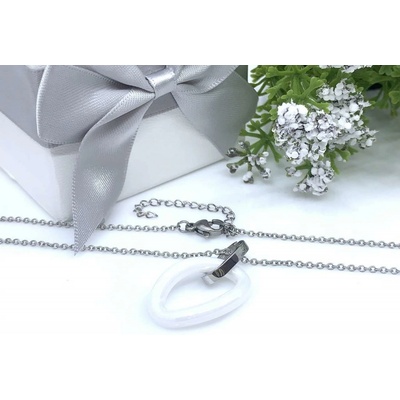 Jan Kos Jewellery Řetízek s přívěskem z oceli 12102439