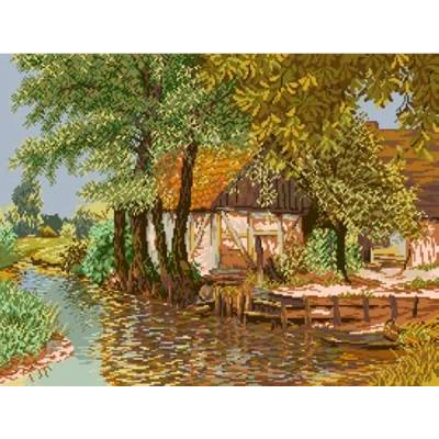 Казанлъшки гоблени Слънчев ден - гоблен със схема Puppets (Унгарски)