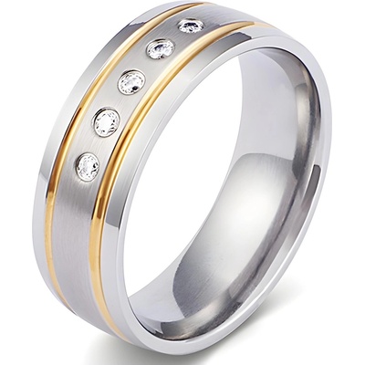 HARAHU Дамски Пръстен FR-17589 - Сребърен / 52mm KP17589 (FR-17589)