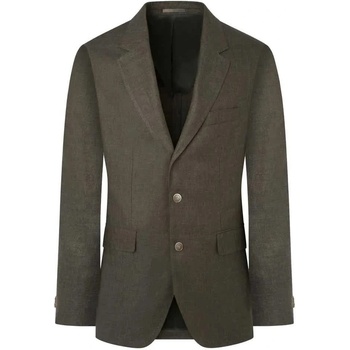 HACKETT Сако Hackett Linen Delave Hopsack blazer - Green (Khaki)