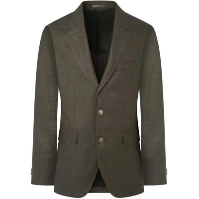 HACKETT Сако Hackett Linen Delave Hopsack blazer - Green (Khaki)