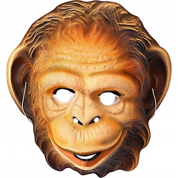 Plastová maska opice