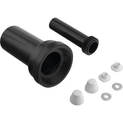 Bruckner - К-кт за свързване на окачена тоалетна 25 см черен (SH0279)