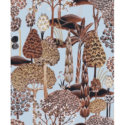 Khroma by Masureel SUM004 vliesová tapeta na zeď Summer, rozměry 0,53 x 10,05 m