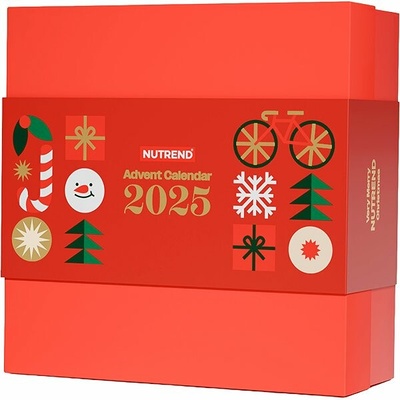 Nutrend Adventní kalendář 2025 červený