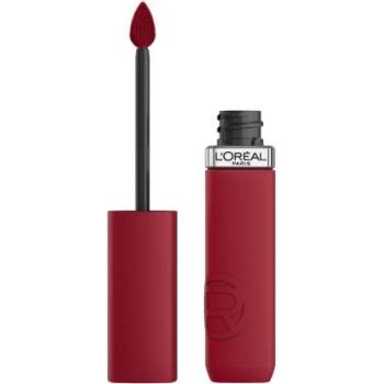 L'Oréal Infaillible Matte Resistance Lipstick дълготрайно матово червило с хиалуронова киселина 5 ml нюанс 420 Le Rouge Paris