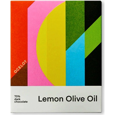 Ocelot 70% hořká Lemon olive oil bio 70 g