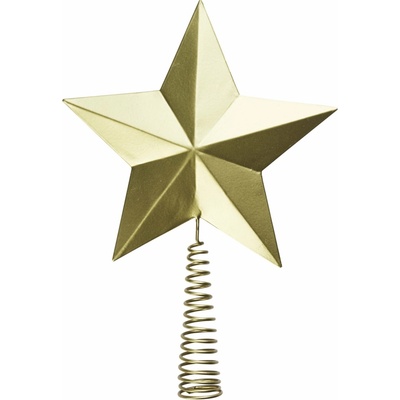 MADAM STOLTZ Špička na stromček Star Antique Brass