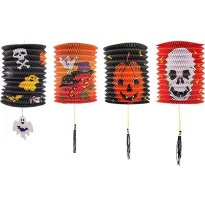 Lampion válec Halloween 15cm