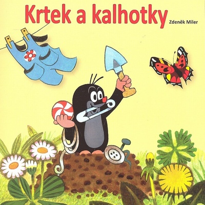 Krtek a kalhotky omalovánka