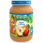 Bebelan Плодово пюре Bebelan Puree - Круши и ябълки, 190 g (1175) - ozone