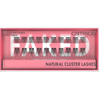 Catrice Faked umělé řasy s lepidlem Natural Cluster 2 ks – Sleviste.cz