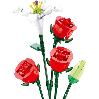 Sluban B1121B Růže s Lilii